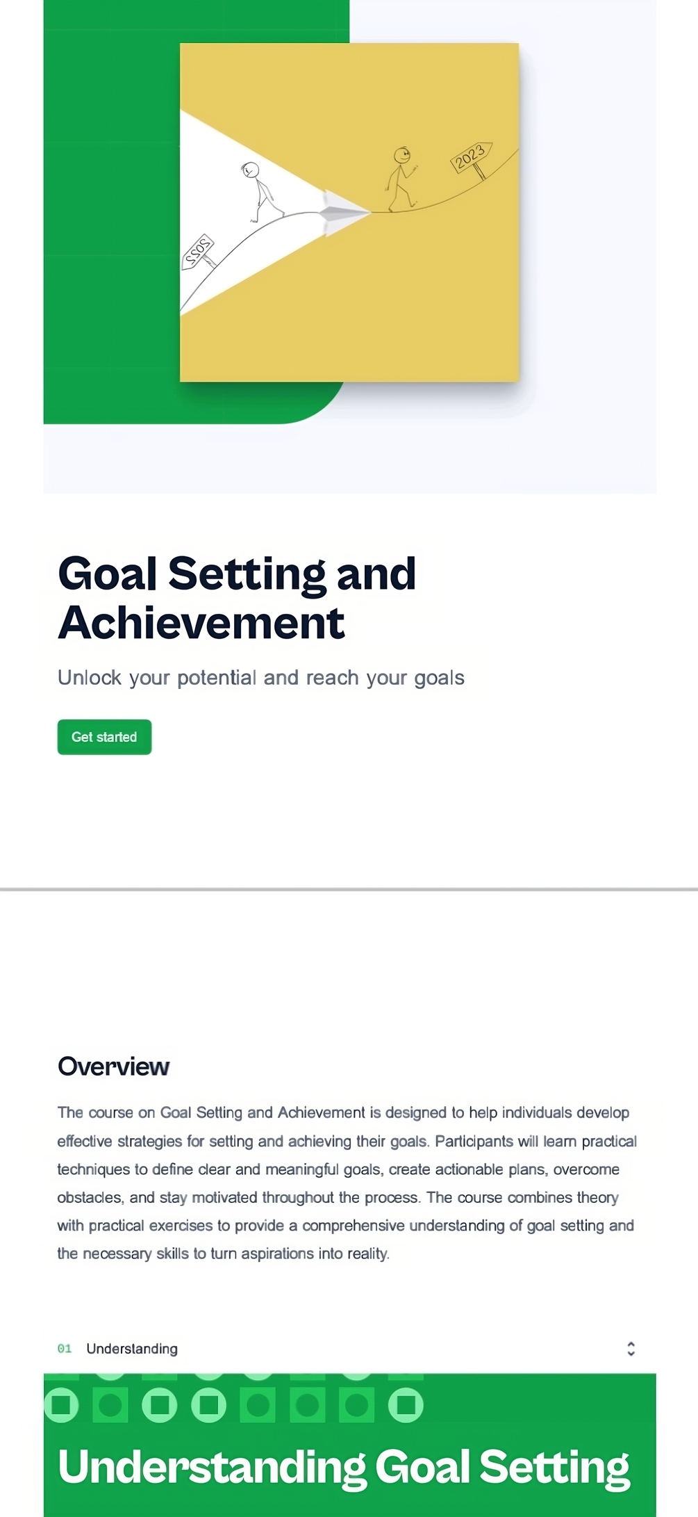 "Goal Crusher A Guide to Achievement PDF Course"