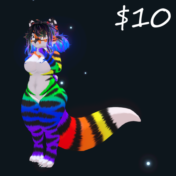 Prisim the Rainbow Tabby