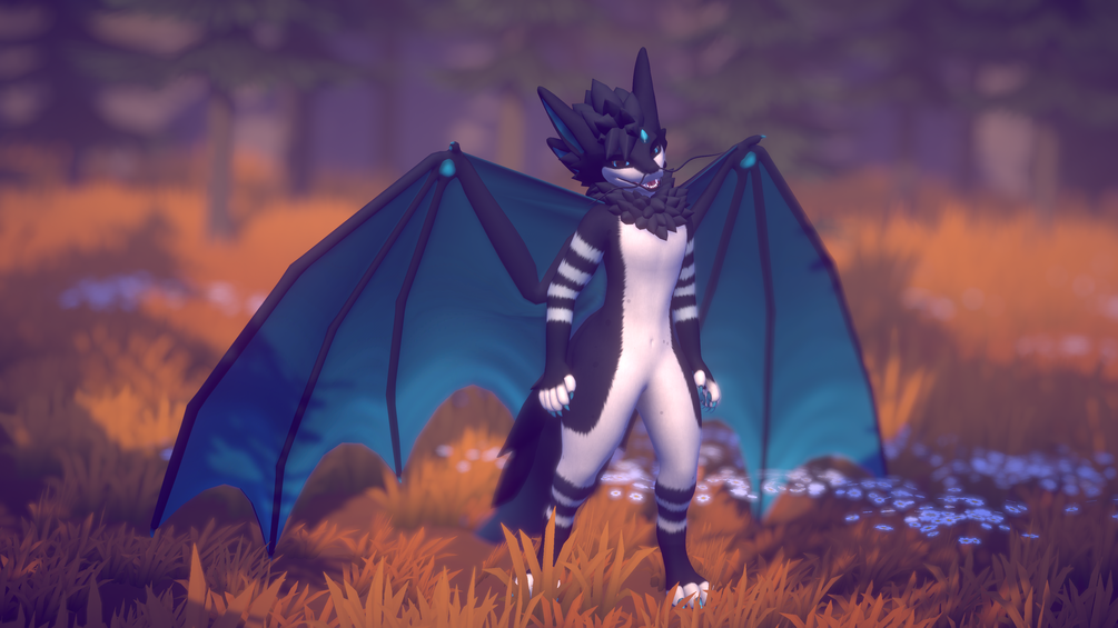 RegalFin Wings (VRChat Asset)