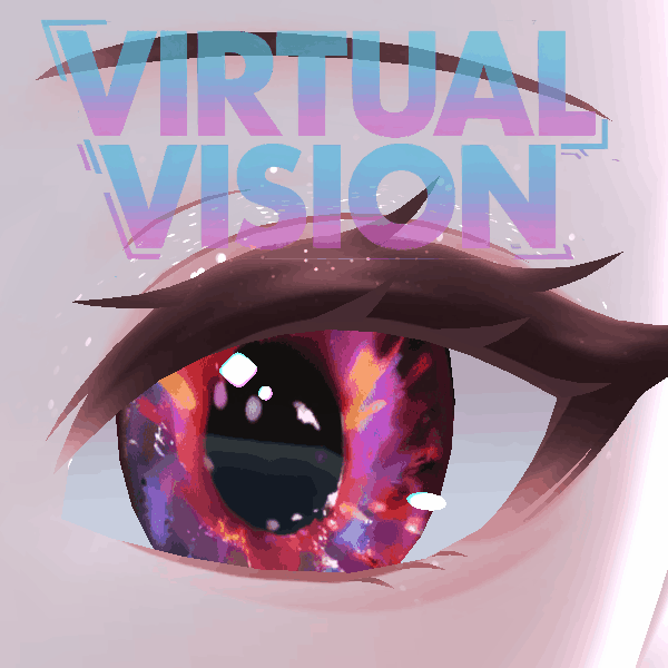 Flowering Depths Animated Eyes - Unity Package for VRChat 3D Models