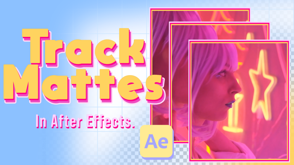 How to use Track Mattes in After Effects Project File & Template
