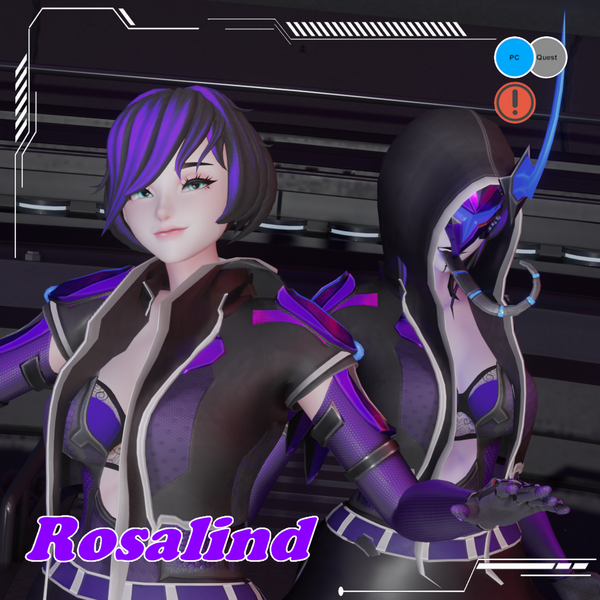 [Sci fi] [VRChat avatar] Rosalind (VRCSDK 3.0)