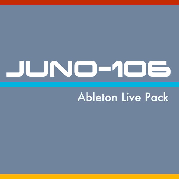 Roland Juno 106 Ableton Live Pack