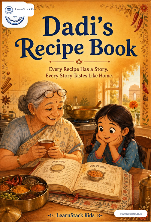 Dadi’s Recipe Book — 8 Family Recipes, Stories & Kitchen Memories for Kids preview image 1