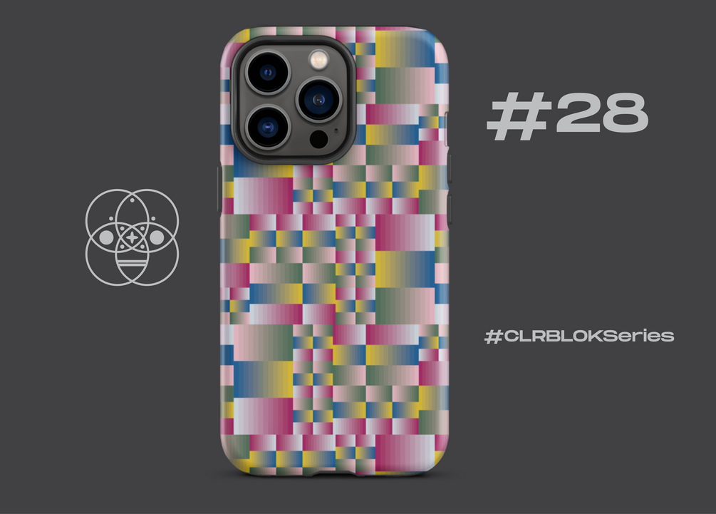 Colour Block Tough Case for iPhone - #28 CLRBLOKSeries