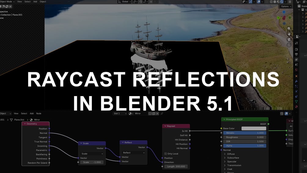 Raycast Reflections Tutorial Files