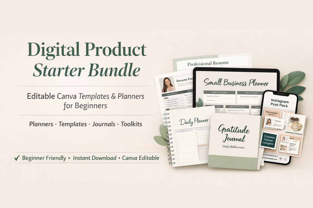 Digital Product Starter Bundle