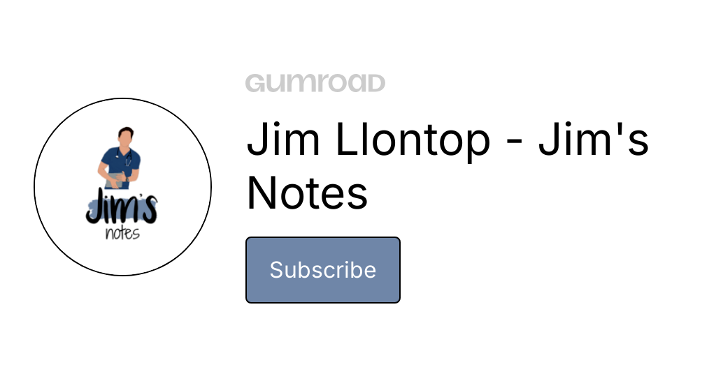 Jim Llontop - Jim's Notes