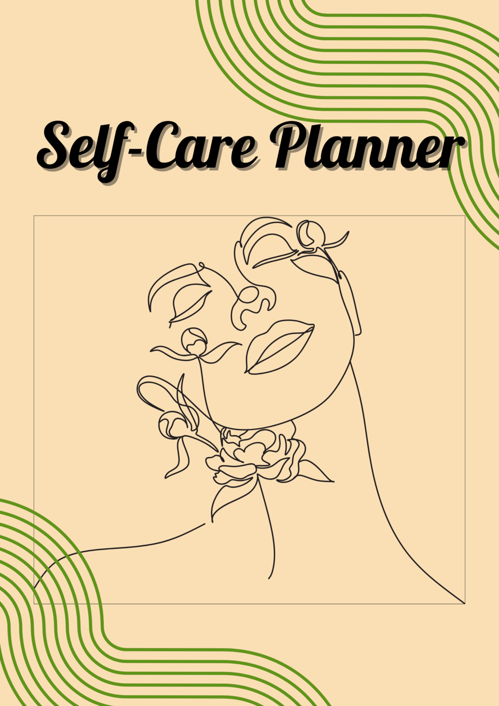 Aesthetic & Minimalist Self-Care Planner– Your Daily Guide to Wellness