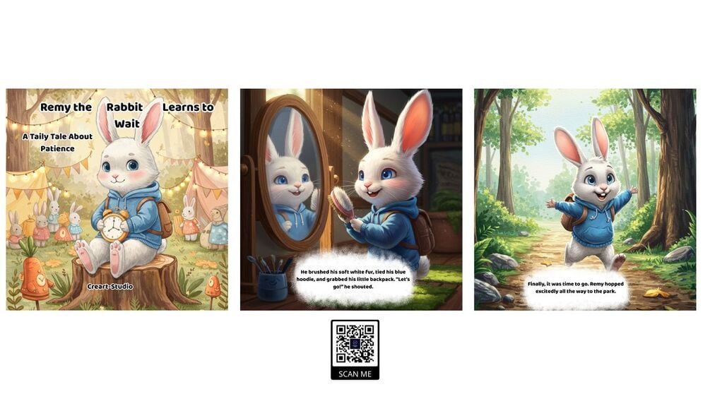 Remy the Rabbit Learns to Wait