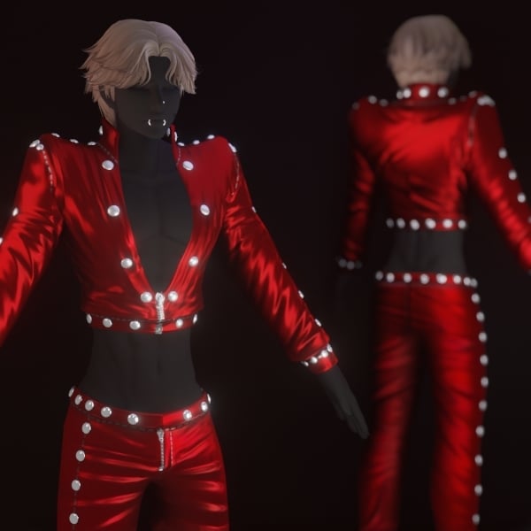 Red Set [ VRC ASSET ]