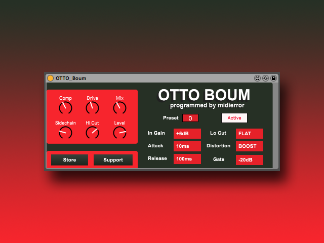 OTO Machines BOUM Editor [Max4Live]