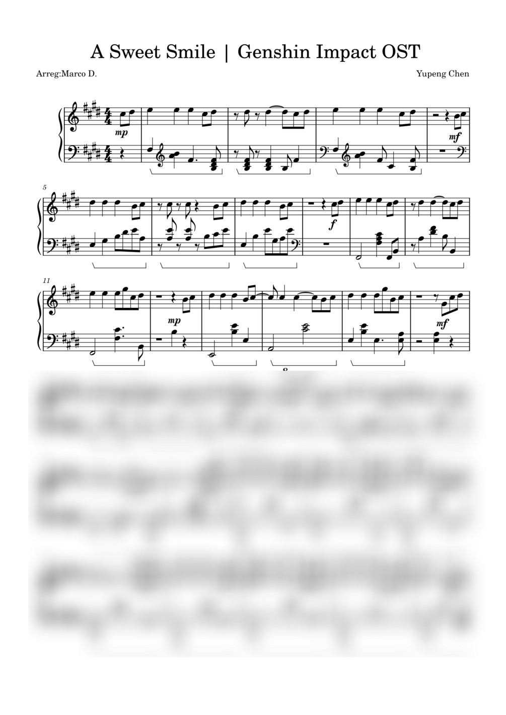 a-sweet-smile-genshin-impact-ost-sheet-midi