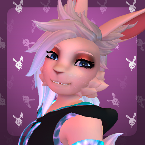 Bnuuy // Bunny Rabbit Hare Furry VRChat Avatar