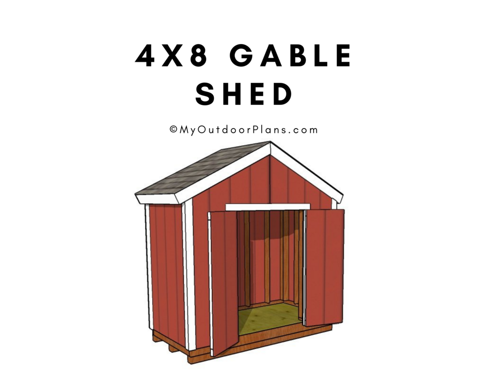 gable shed plans