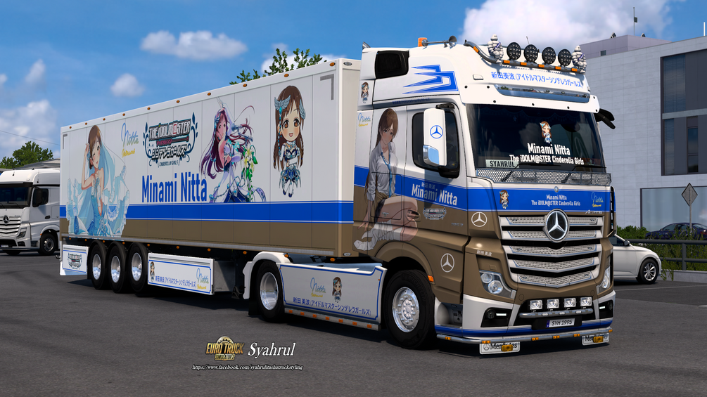 [ETS2] Minami Nitta | THE IDOLM@STER [Combo Skin] by Syahrul Itasha Truckstyling 痛トラック