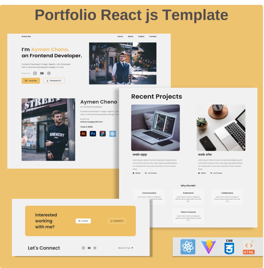 portfolio-react-js-template