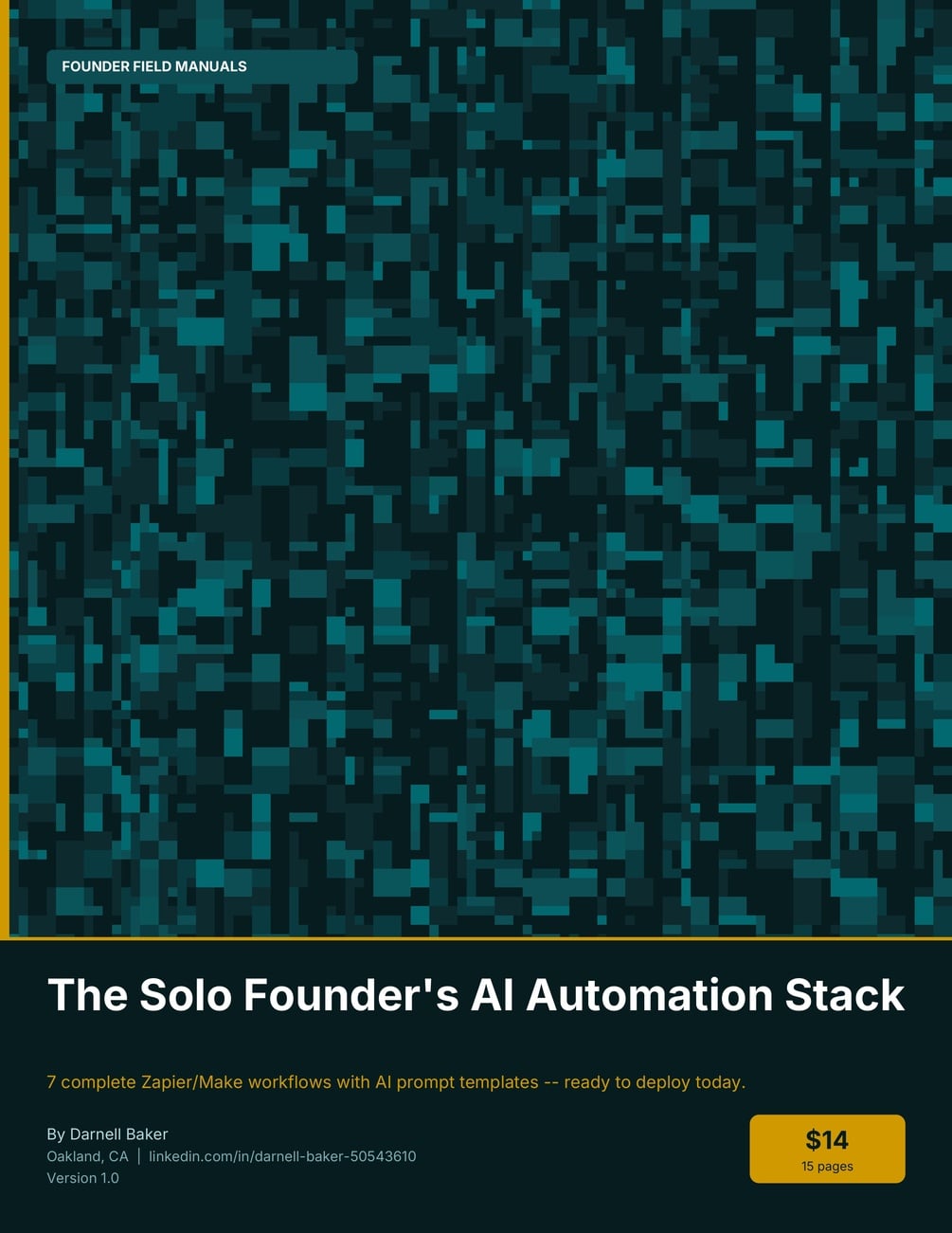 The Solo Founder's AI Automation Stack cover