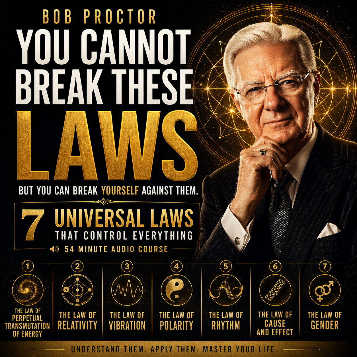 Bob Proctor Seven Universal Laws audio course by The Universe Unveiled