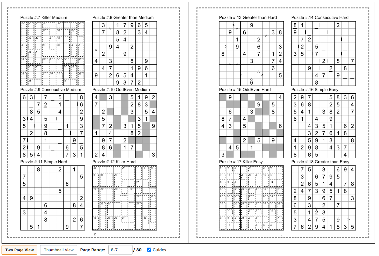 large print kdp Sudoku 300 puzzles book with 5 variations and 3 levels