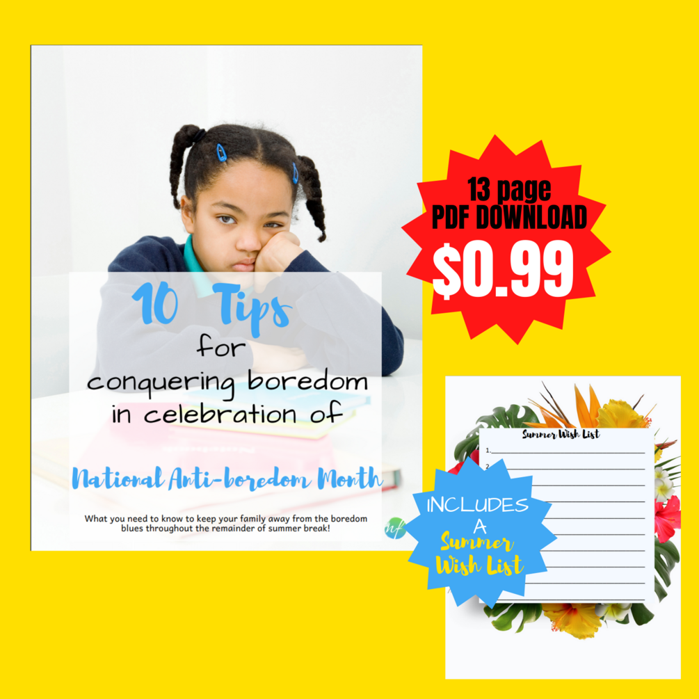 10 Tips for conquering boredom