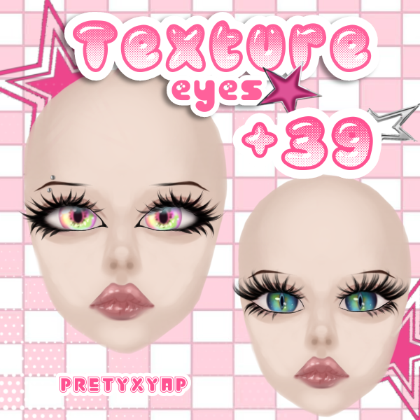+39 texture eyes 🐚