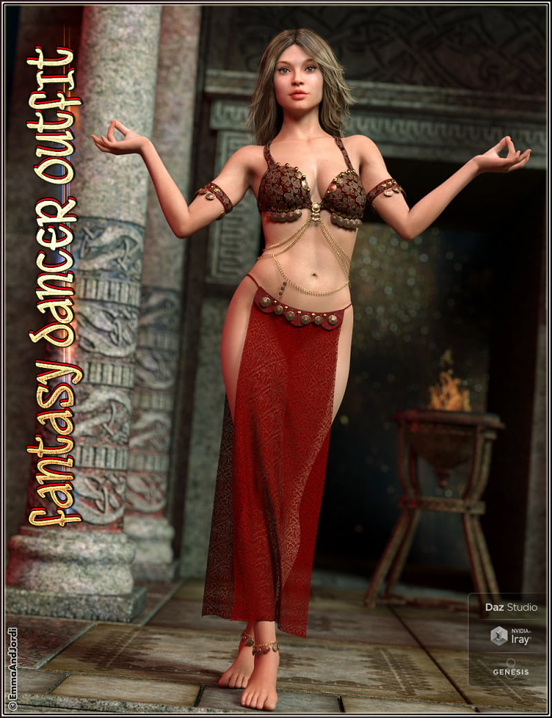 Body Chains For Genesis 3 and Genesis 8 Female(s)