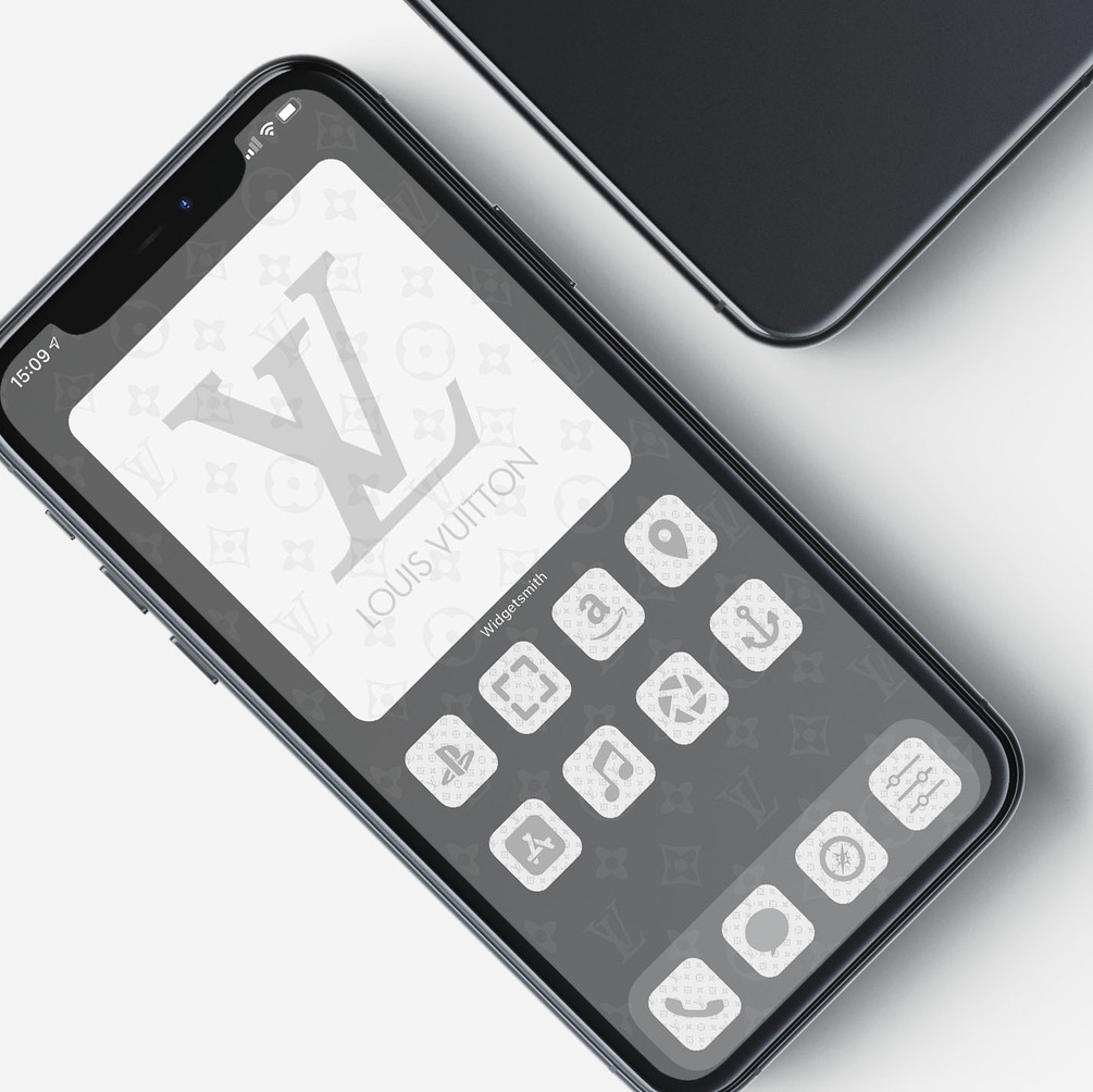 Louis Vuitton (Brown) - Luxury iOS 14 Icons - 250+ Included