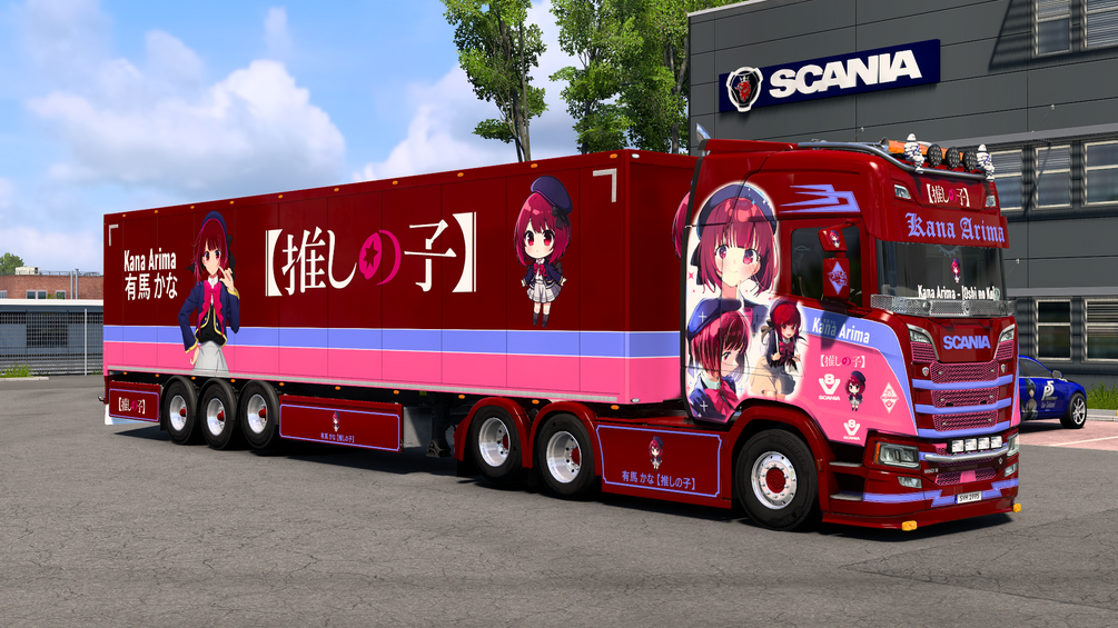 [ETS2] Kana Arima | Oshi no Ko [Combo Skin] by Syahrul Itasha Truckstyling 痛トラック