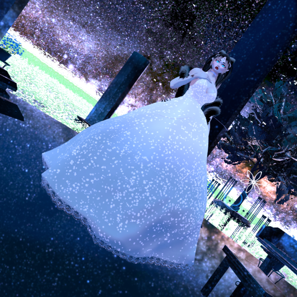 Optimized Princess Gown - VrBase |  VrChat Asset