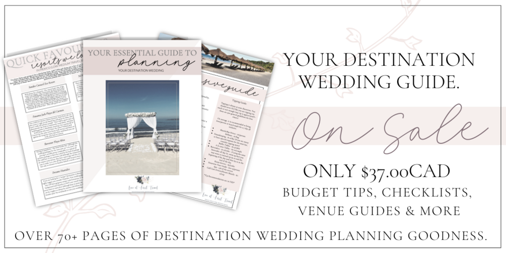 Top Destination Wedding Etiquette Questions, Answered