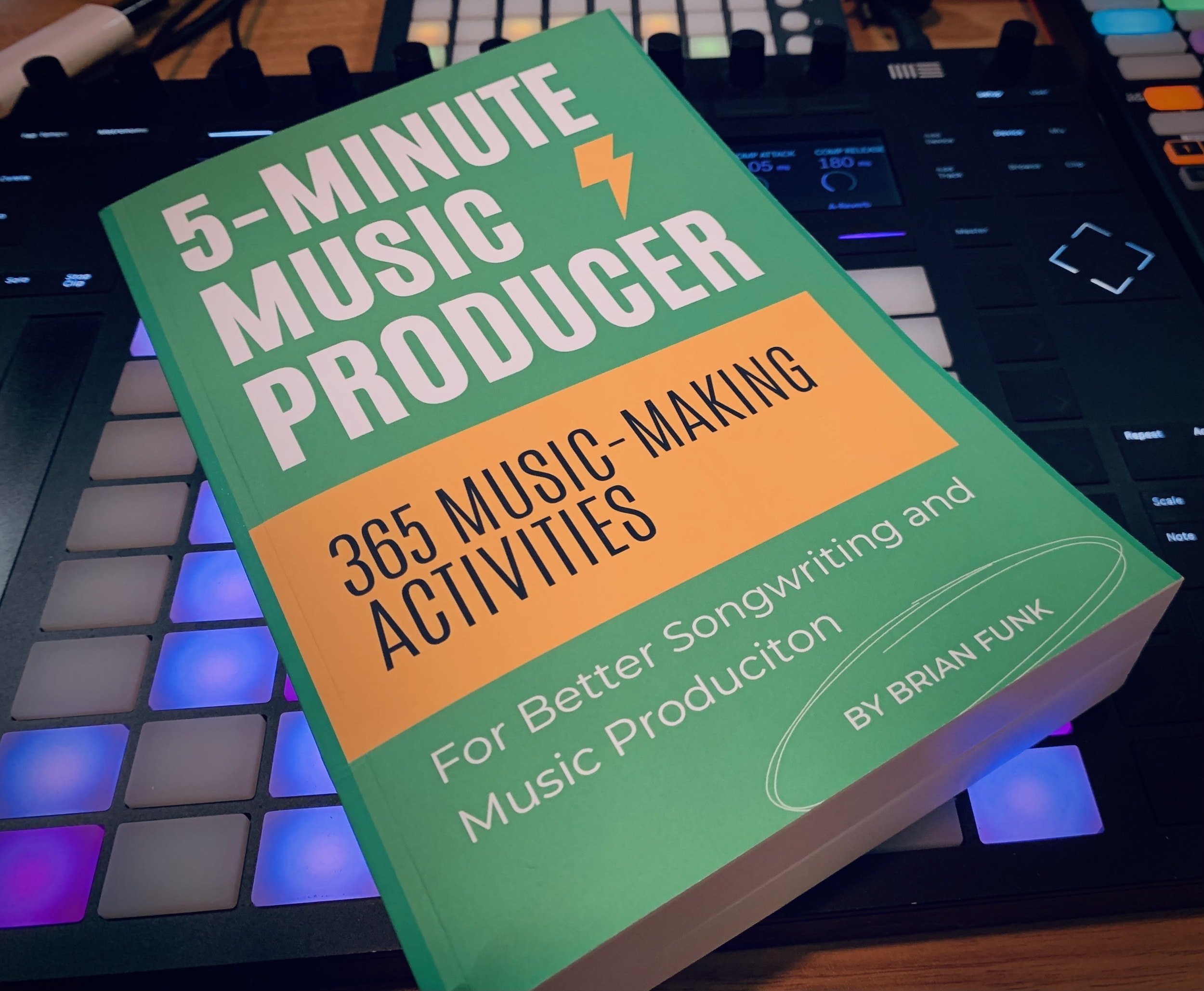 Paperback 5Minute Music Producer Now Available! Film Composer Roger
