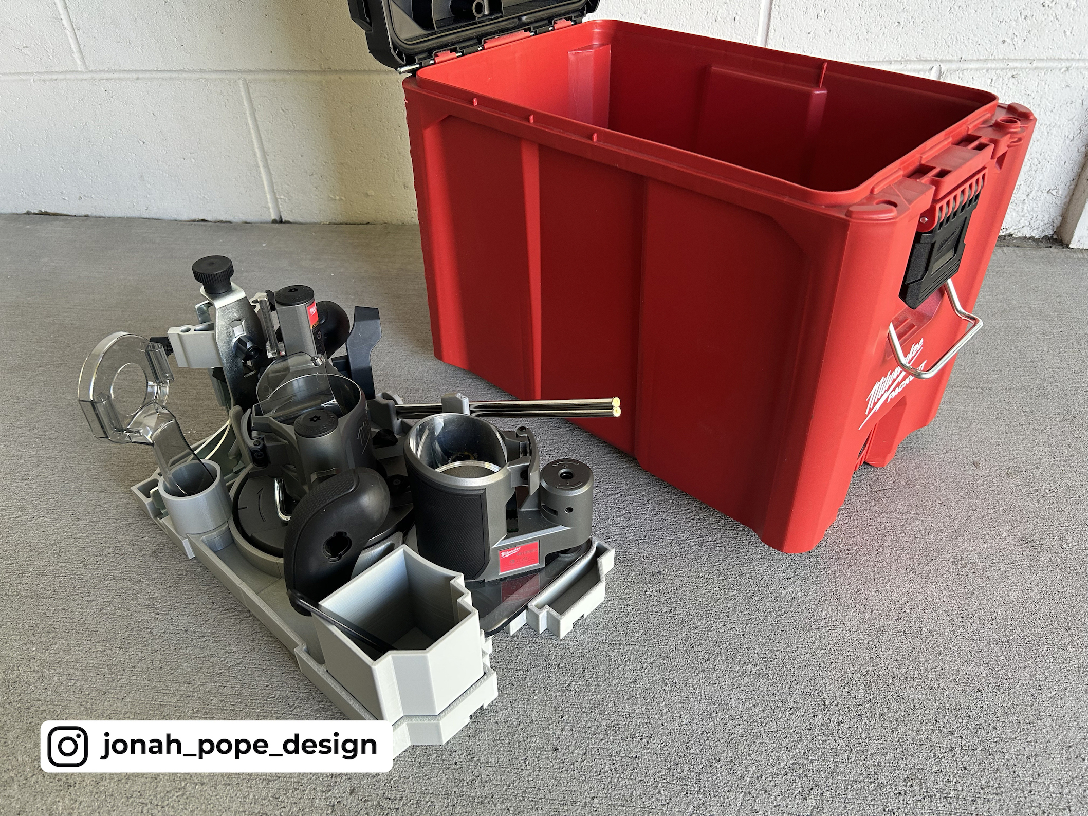 Packout Compact Tool Box - M18 Router Insert Part 2/2