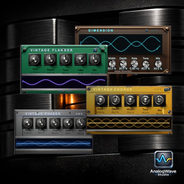 Vintage Modulation Bundle (Chorus • Phaser • Flanger • Dimension) Limited Time Only