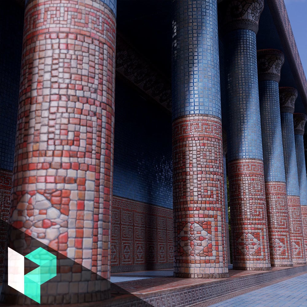 Mosaic Creation Techniques with Substance Designer