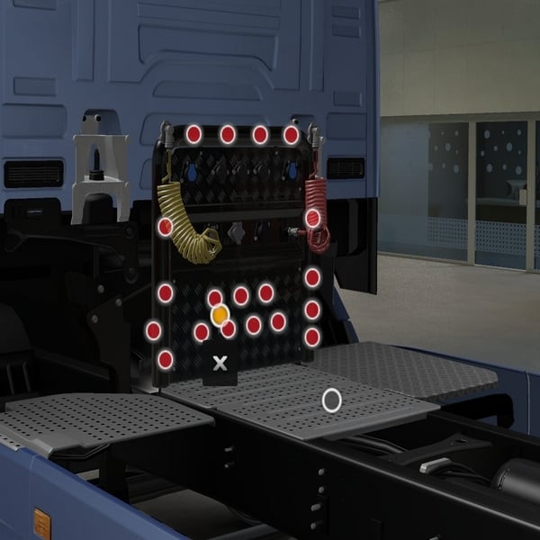 [rear exhaust tuning part] Scania NG Holland special airbar by WC007 D3SIGN