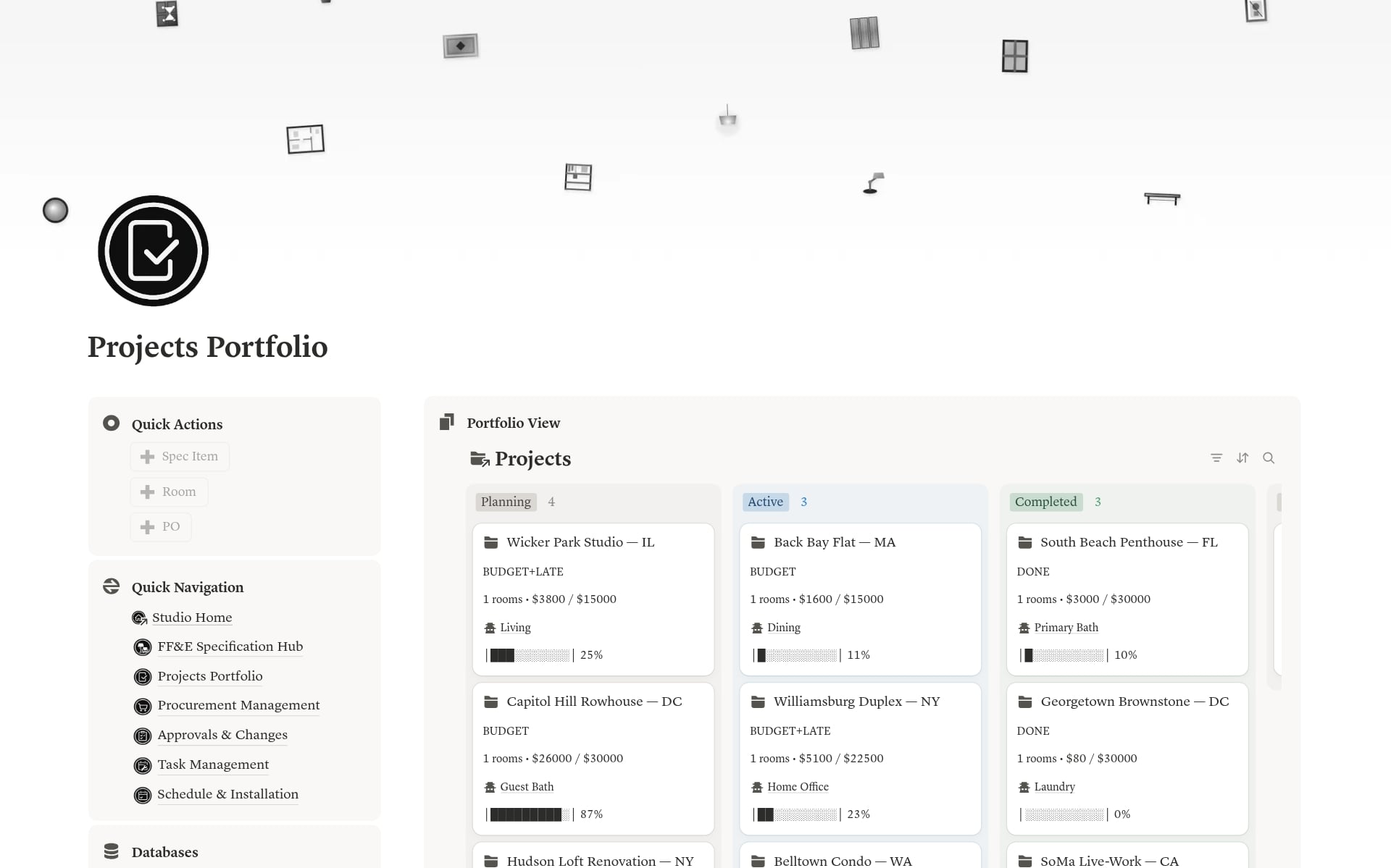 Interior Design Studio OS - view 5