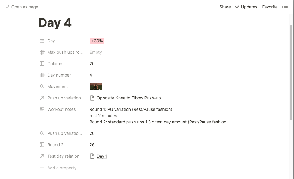 Athlean 22 day online pushup