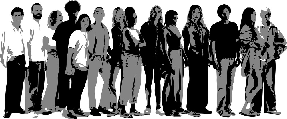 Illustrator Brushes - 20 Stylized People (Vectorized)