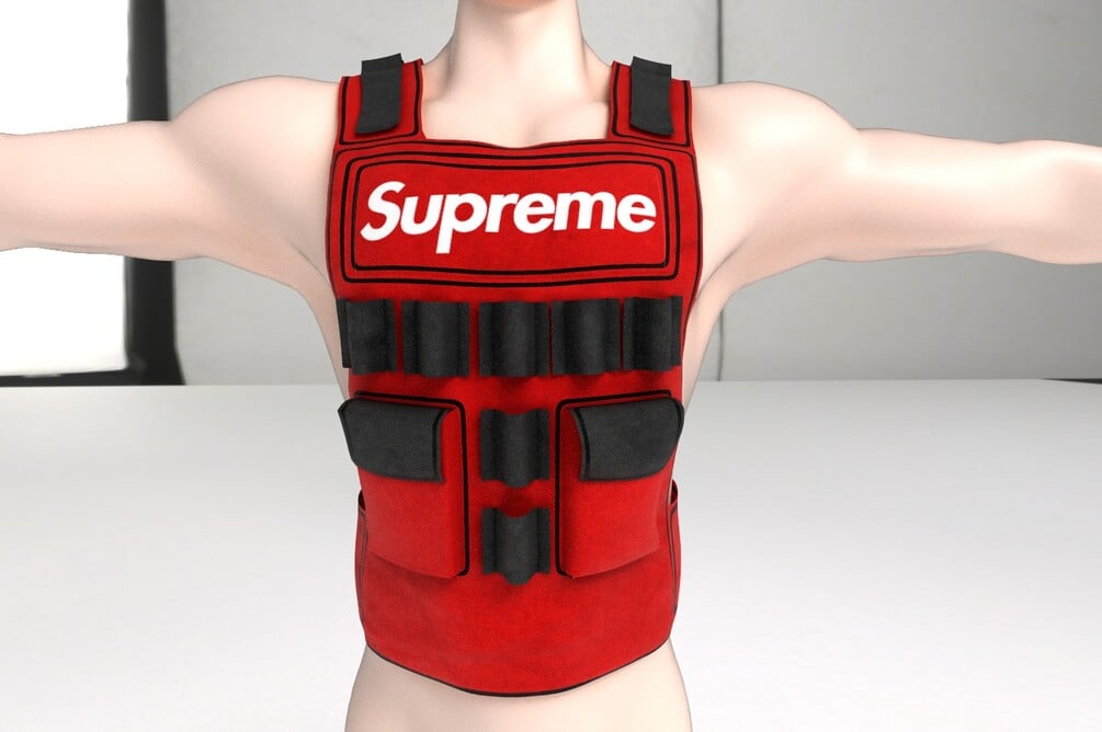 Supreme hot sale vest bulletproof