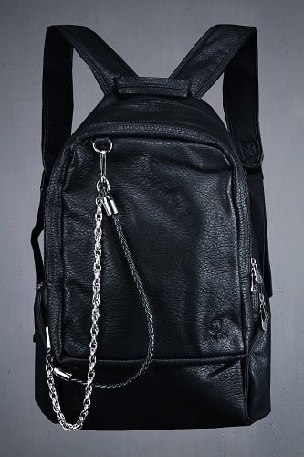 Chain Zip Detailed Backpack