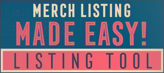 Easy Listing Creator for Amazon Merch