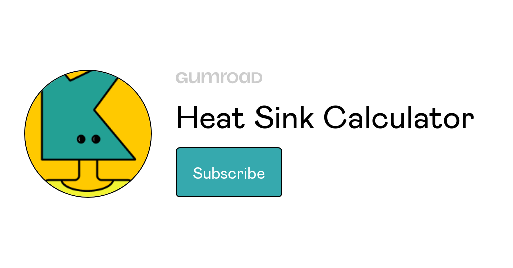 Heat Sink Calculator
