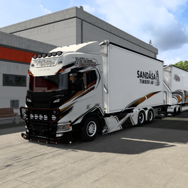[ETS2] Hellströms Åkeri AB Skin 1 by BCustom