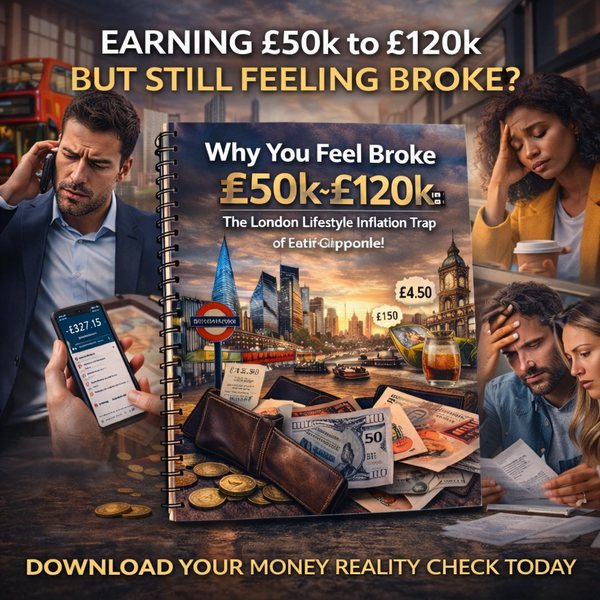 Why You Feel Broke on £50k–£120k - The London Lifestyle Inflation Trap Guide