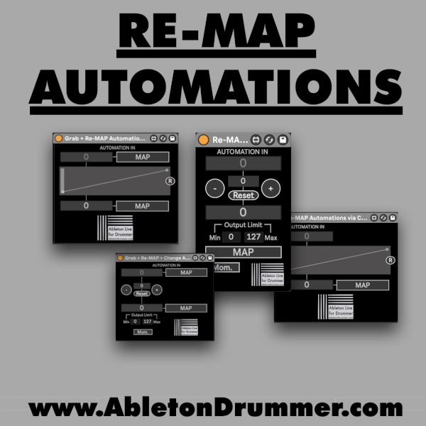 Re-Map Automations in Ableton Live - Max for Live device collection