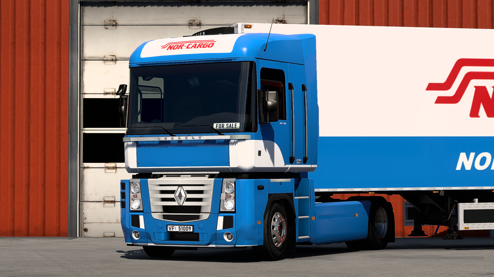 Renault Magnum Nor|Cargo Combo Skin by ETS2 Hedmark Truckstyling