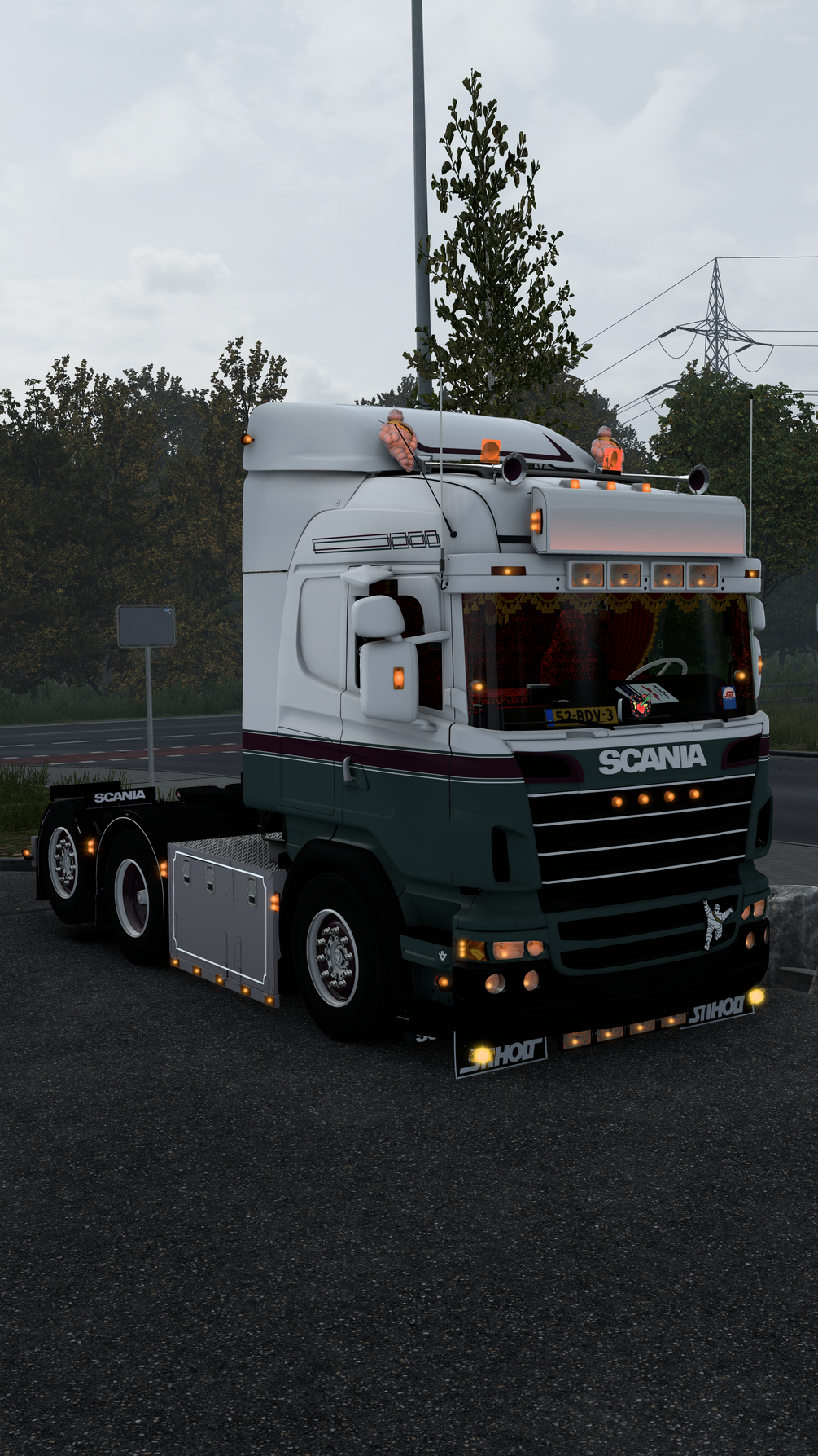 ETS2 Scania R520 Highline Single Tag by mltruckstyling1