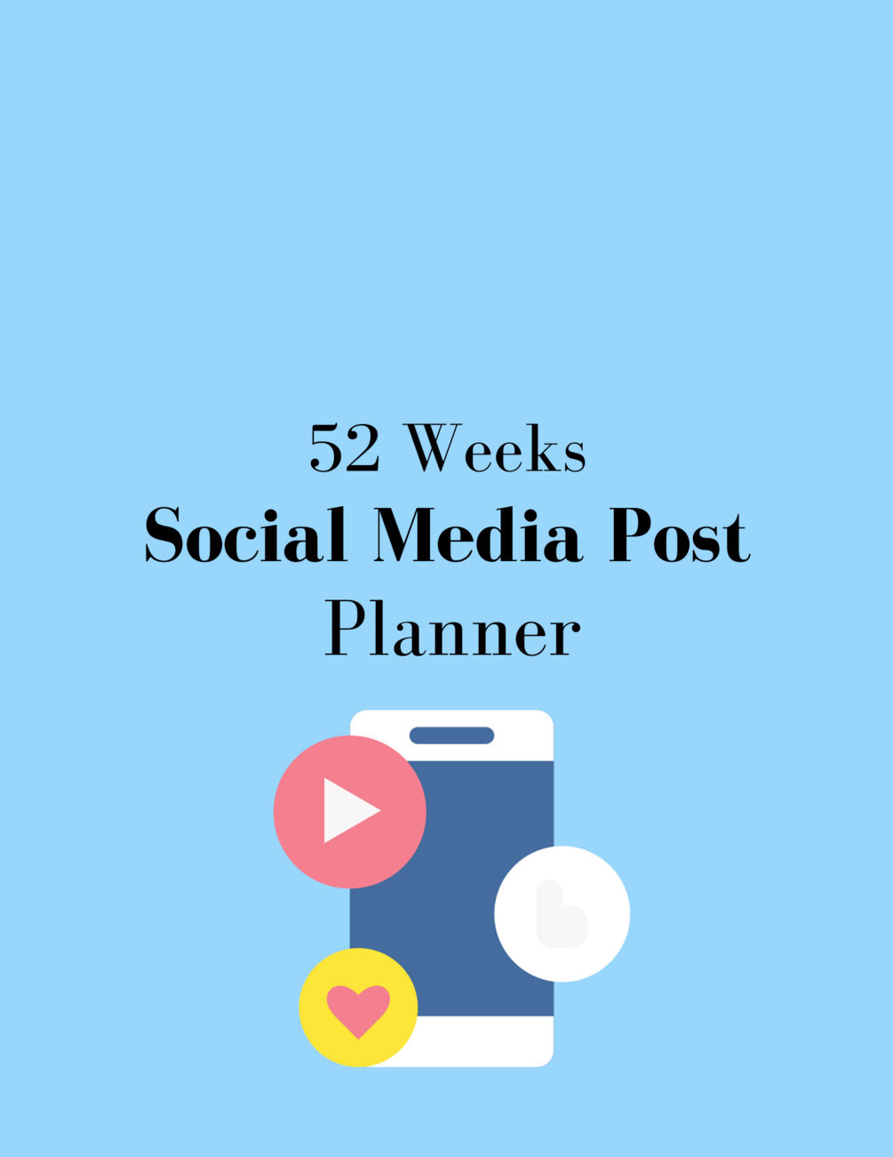 Free Content Planner Pdf