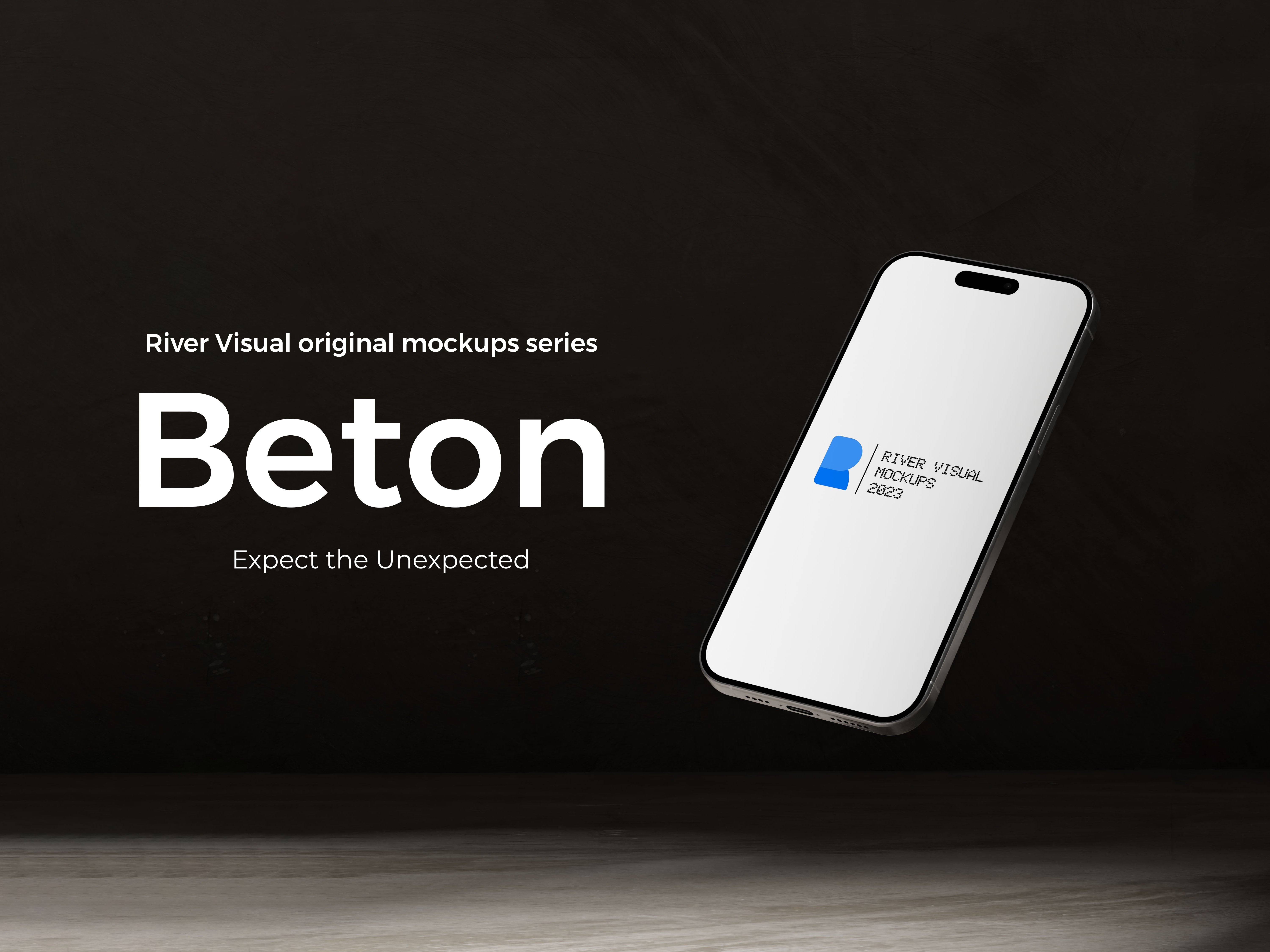 Device - Beton Series with Animated Mockups Bundle (16 PSD Mockups)